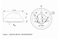 ДПО 5010, ДПО 5011, ДПО 5030, ДПО 5031 - габаритные размеры